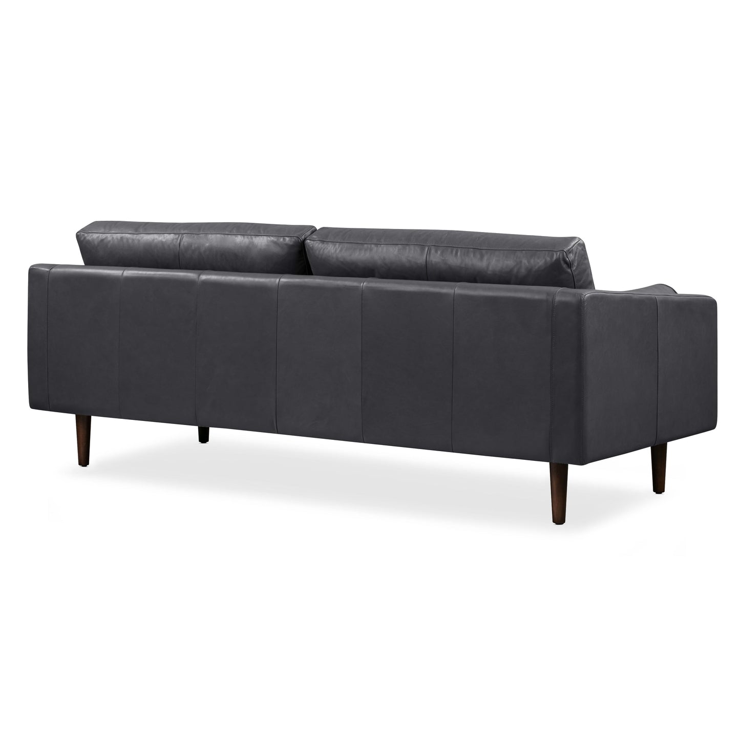 Canapé Poly &amp; Bark Napa 88.5 - Cuir italien véritable