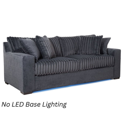 Canapé-lit en velours côtelé Studio de Woodhaven Furniture