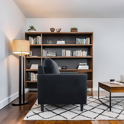 Canapé élégant combiné : canapé Chesterfield avec accoudoirs roulés et accoudoirs évasés capitonnés à boutons, canapé en microfibre pour petits espaces