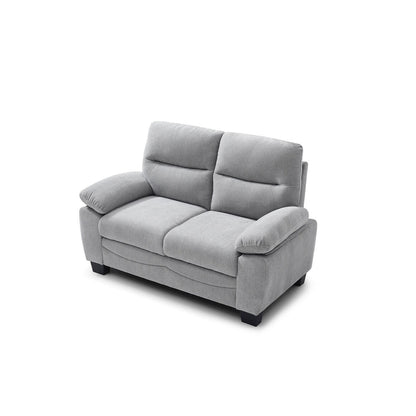 Canapé droit Summerton 59 po en polyester avec accoudoirs coussinés