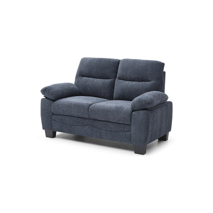 Canapé droit Summerton 59 po en polyester avec accoudoirs coussinés