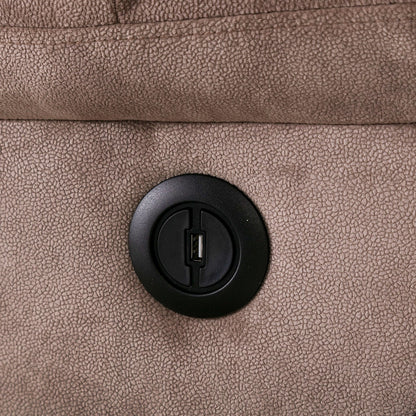 Fauteuil inclinable électrique surdimensionné avec massage et chauffage, avec 2 porte-gobelets dissimulés pour personnes âgées