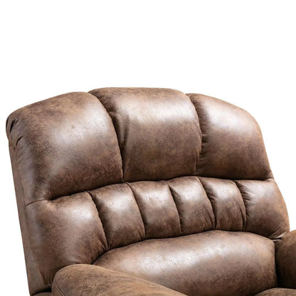 Fauteuil inclinable électrique surdimensionné de 42 po de large avec massage et chauffage