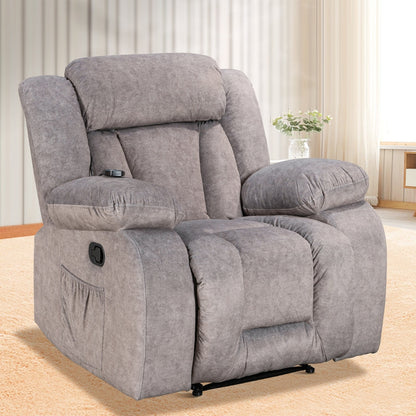Fauteuil inclinable chauffant et massant de taille standard super confortable