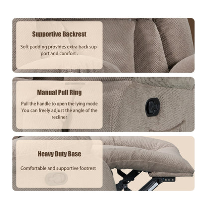 Fauteuil inclinable chauffant et massant de taille standard super confortable