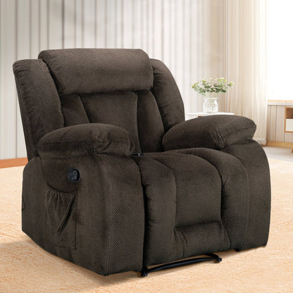 Fauteuil inclinable chauffant et massant de taille standard super confortable
