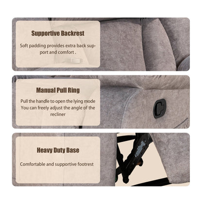 Fauteuil inclinable chauffant et massant de taille standard super confortable