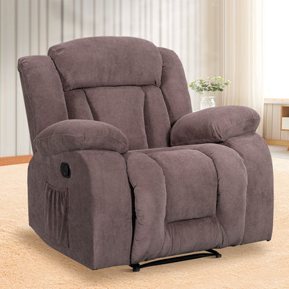 Fauteuil inclinable chauffant et massant de taille standard super confortable