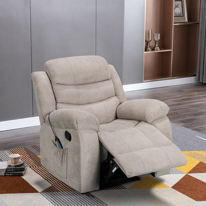 Fauteuil inclinable chauffant et massant manuel super doux
