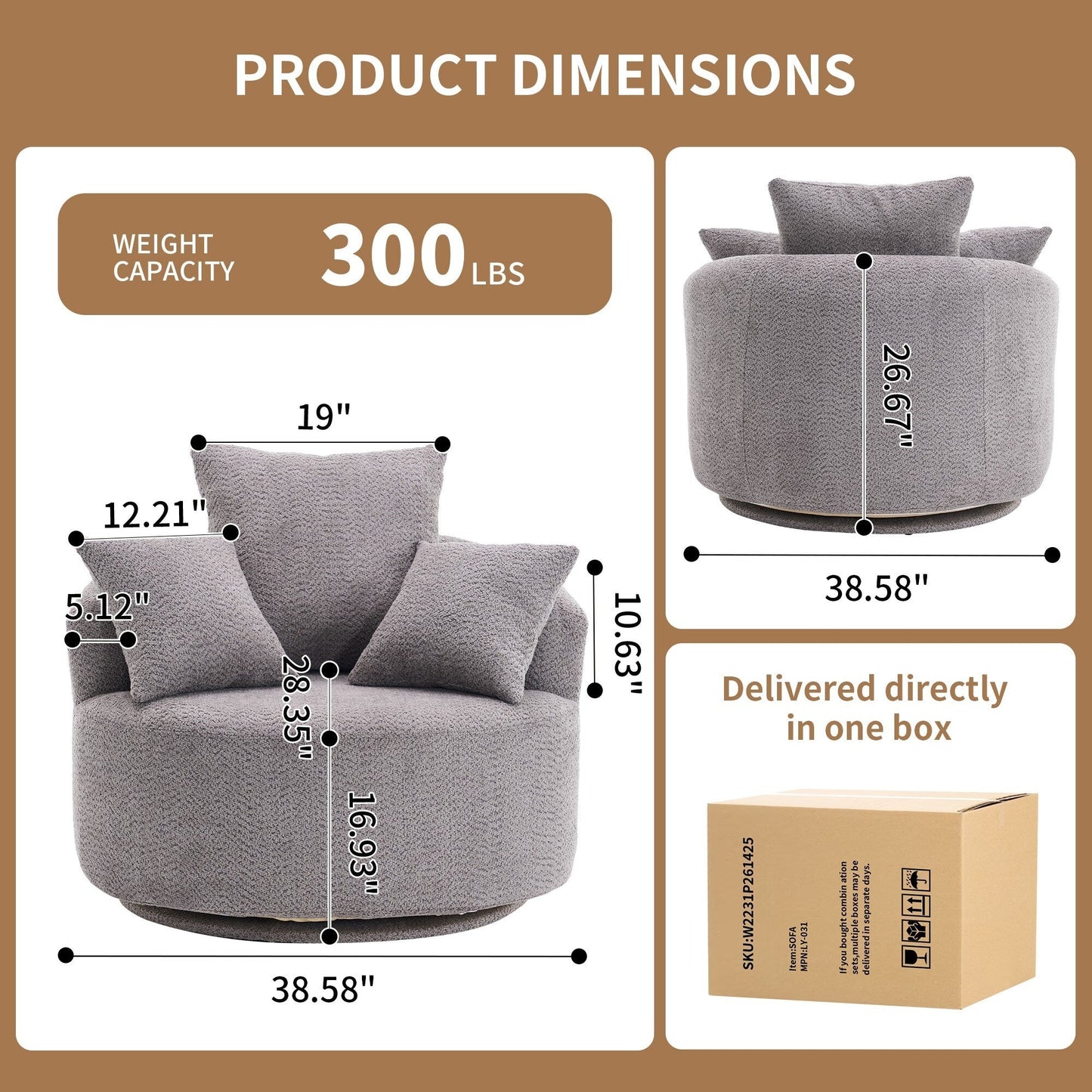 Chaise de compression pivotante Chaise de compression monoplace