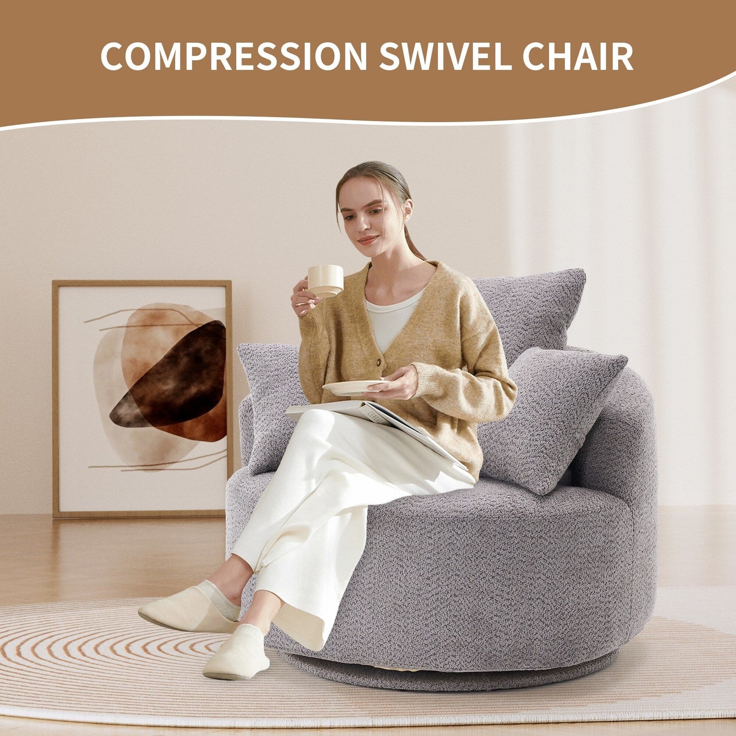 Chaise de compression pivotante Chaise de compression monoplace