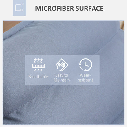 Fauteuil de sol pivotant, fauteuil inclinable à dossier capitonné, fauteuil de jeu en microfibre, fauteuil de salon sans accoudoirs avec dossier réglable