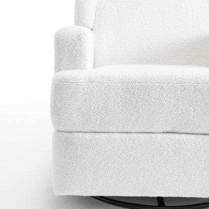 Ensemble de 2 fauteuils inclinables pivotants et à bascule pour chambre d'enfant