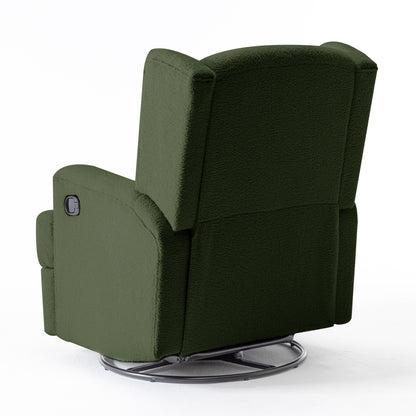 Ensemble de 2 fauteuils inclinables pivotants et à bascule pour chambre d'enfant