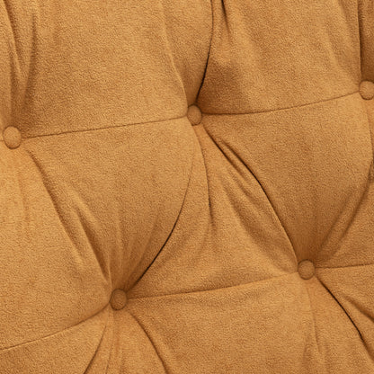 Fauteuil inclinable pivotant avec rembourrage en polaire synthétique douce, confort généreux, fonction planeur, poche latérale, dossier réglable