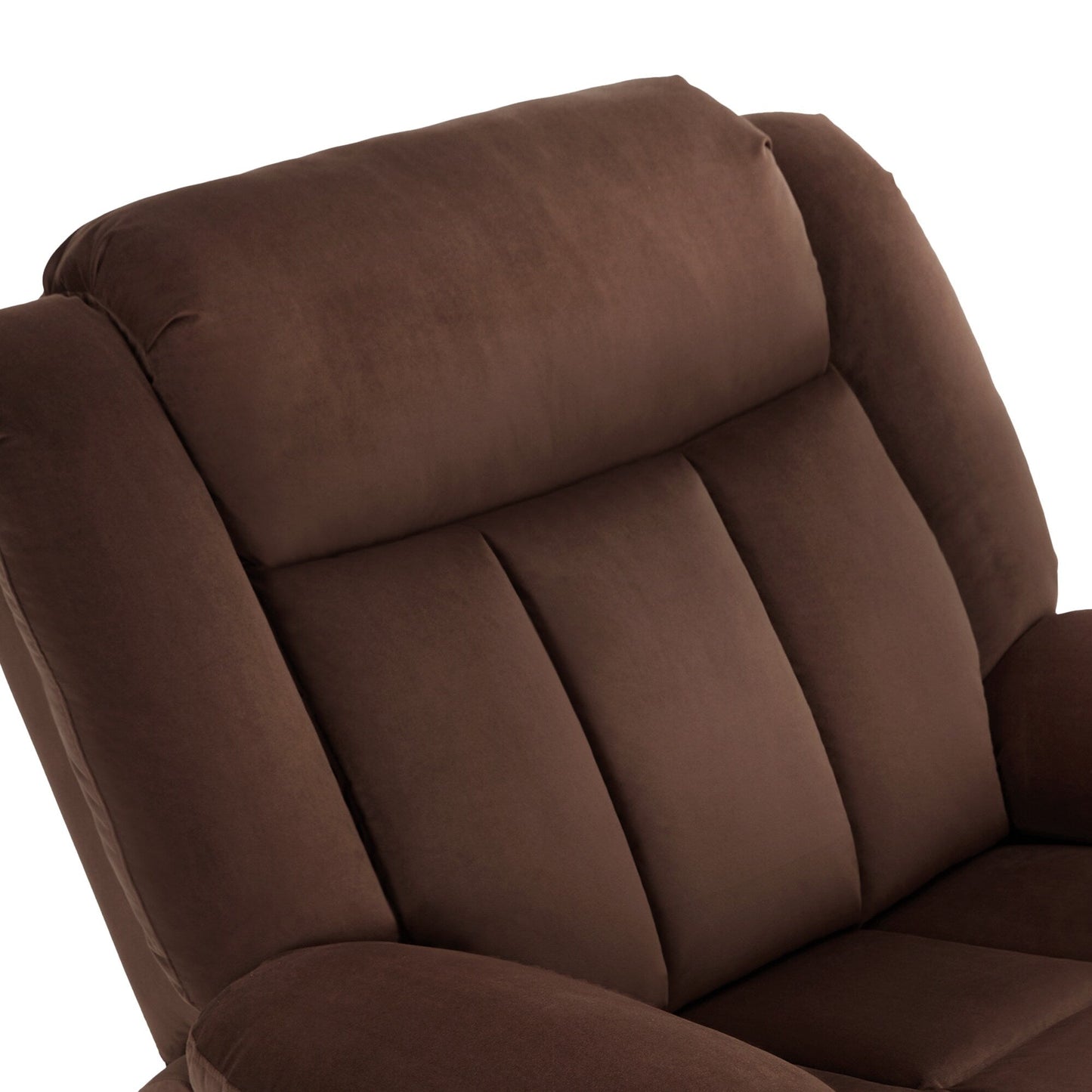 Fauteuil inclinable pivotant à bascule avec massage, chauffage et support de téléphone – Idéal pour le salon, le bureau, la chambre