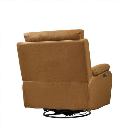 Canapé inclinable pivotant simple avec télécommande électrique et port USB
