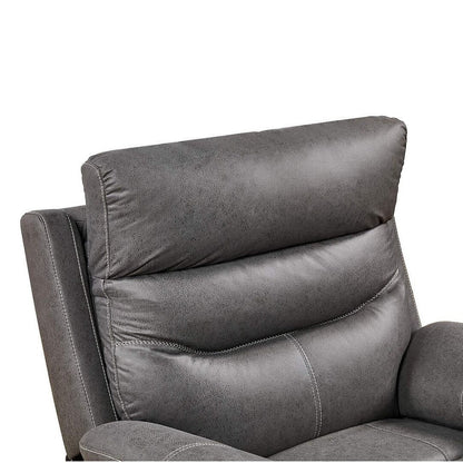 Canapé inclinable pivotant simple avec télécommande électrique et port USB