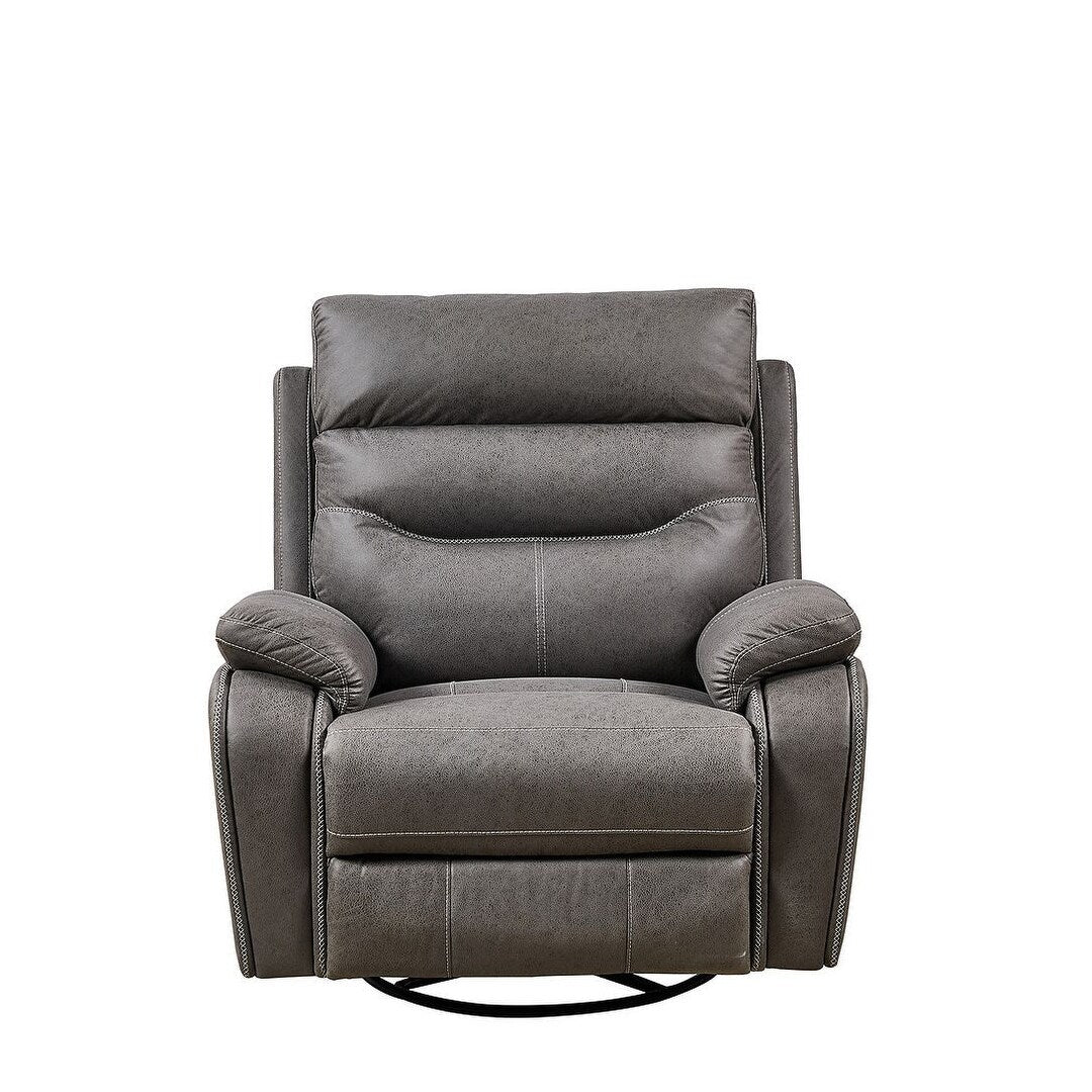 Canapé inclinable pivotant simple avec télécommande électrique et port USB