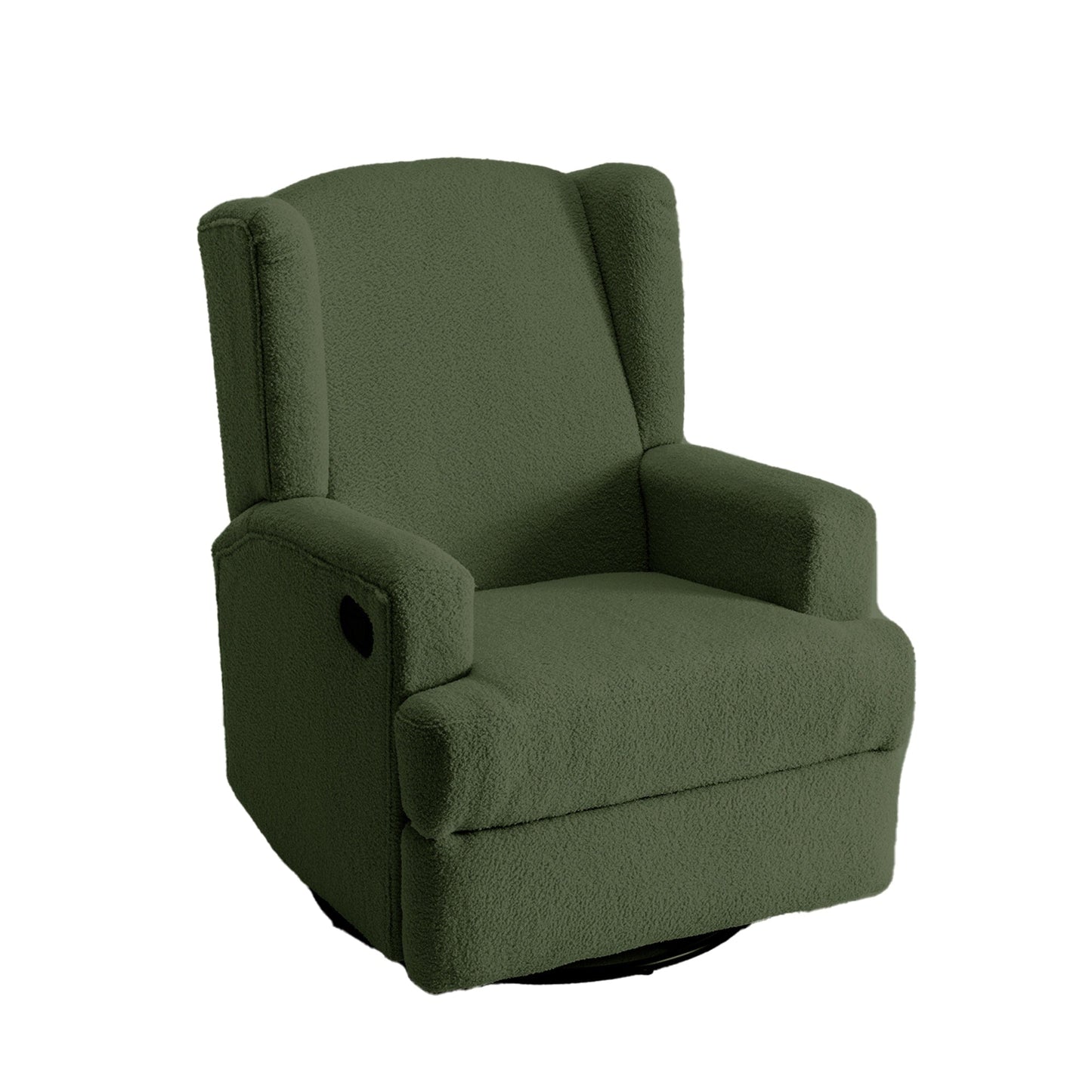 Fauteuil inclinable pivotant à oreilles pour chambre d'enfant