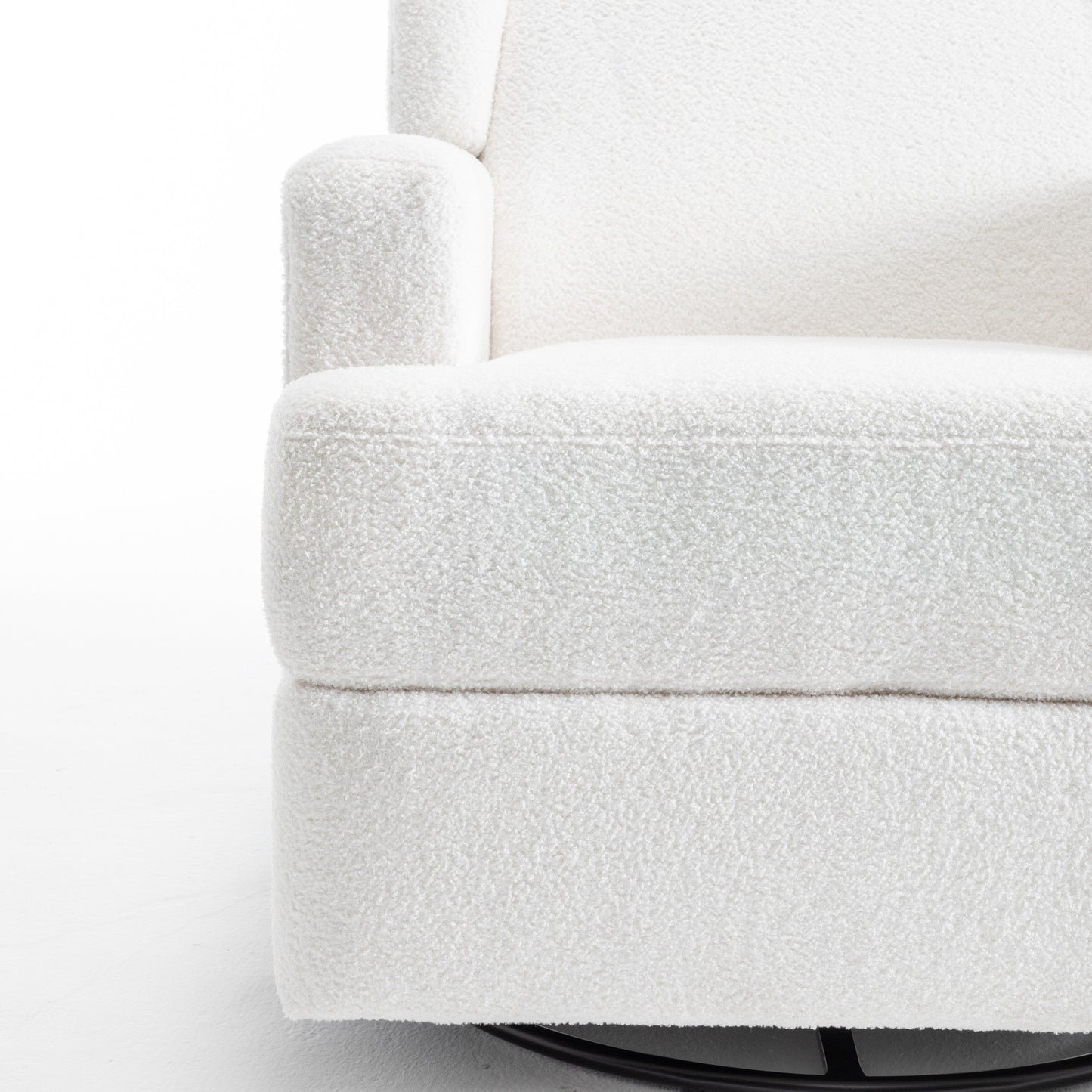 Fauteuil inclinable pivotant à oreilles pour chambre d'enfant