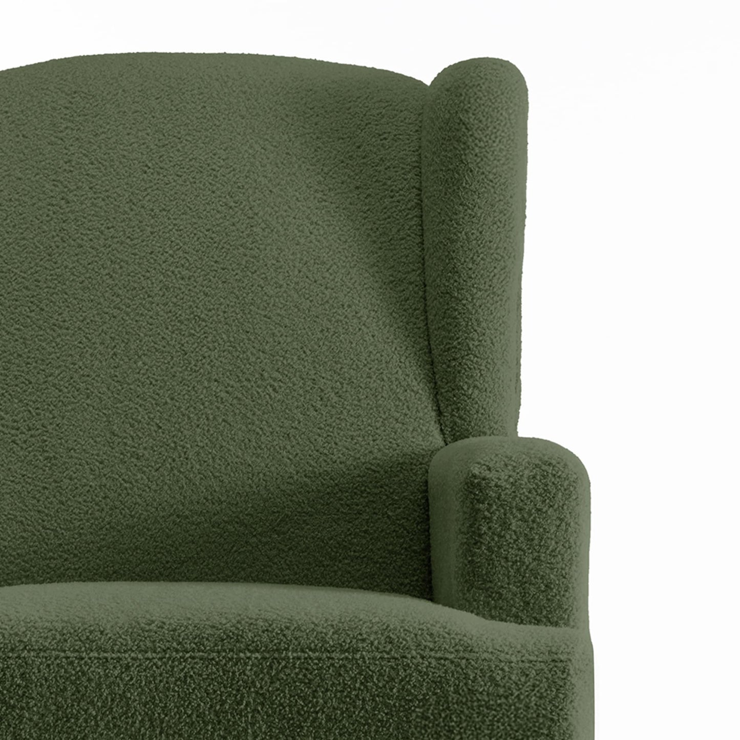 Fauteuil inclinable pivotant à oreilles pour chambre d'enfant