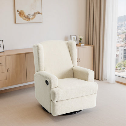 Fauteuil inclinable pivotant à oreilles pour chambre d'enfant