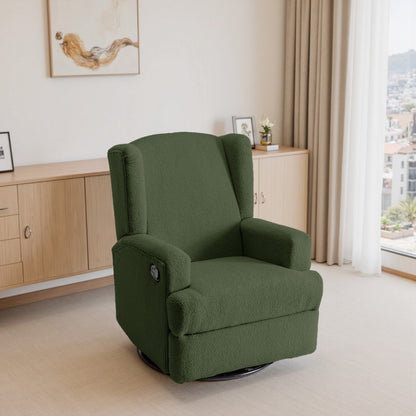 Fauteuil inclinable pivotant à oreilles pour chambre d'enfant