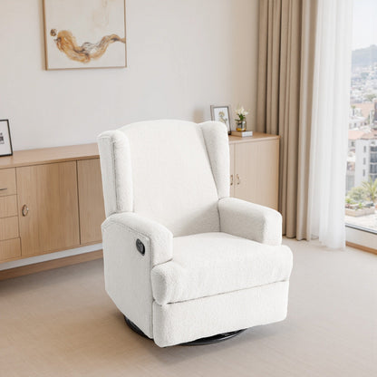 Fauteuil inclinable pivotant à oreilles pour chambre d'enfant