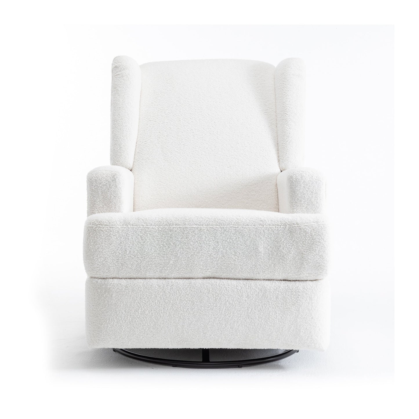 Fauteuil inclinable pivotant à oreilles pour chambre d'enfant