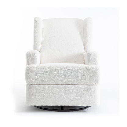 Fauteuil inclinable pivotant à oreilles pour chambre d'enfant