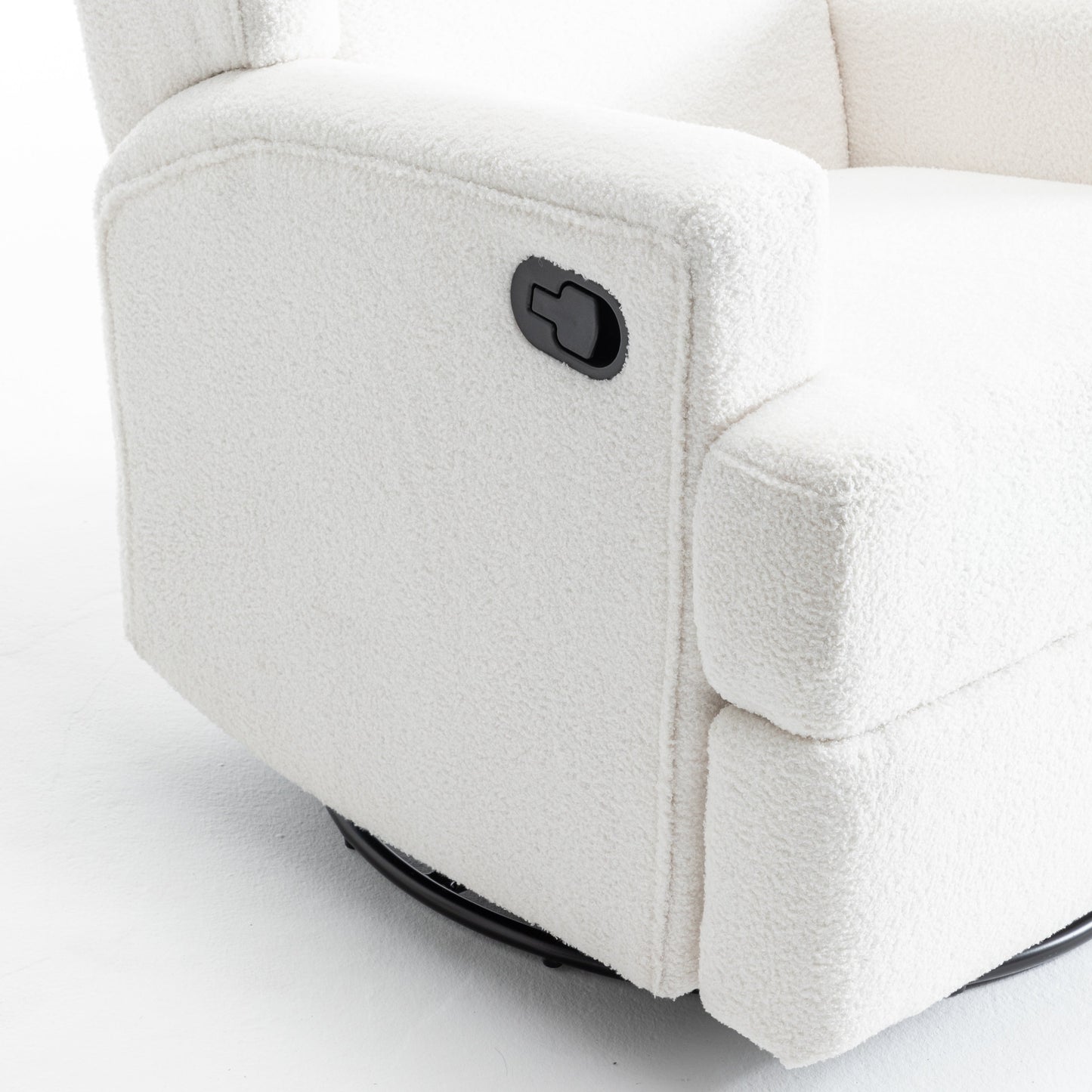 Fauteuil inclinable pivotant à oreilles pour chambre d'enfant