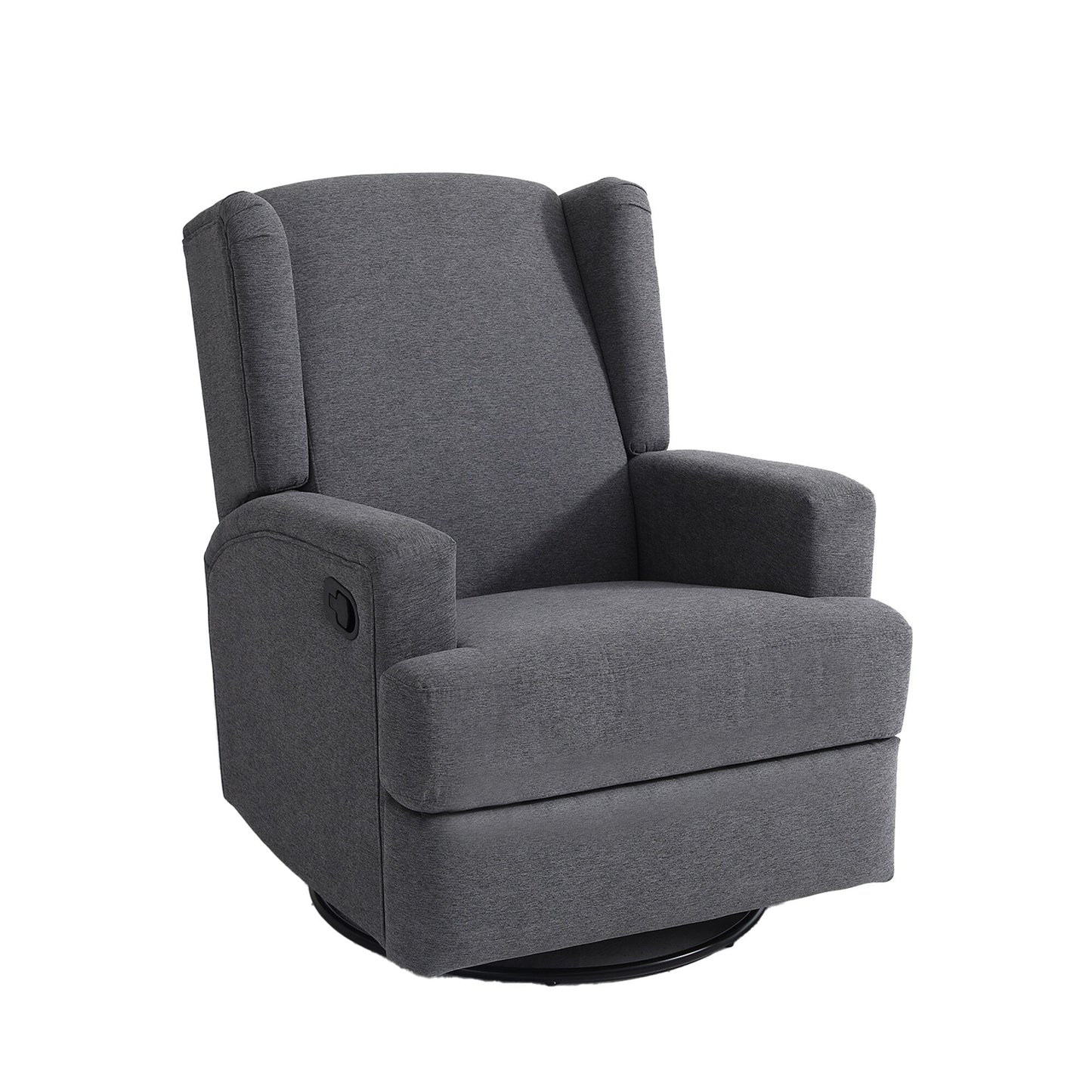 Fauteuil inclinable pivotant à oreilles pour chambre d'enfant