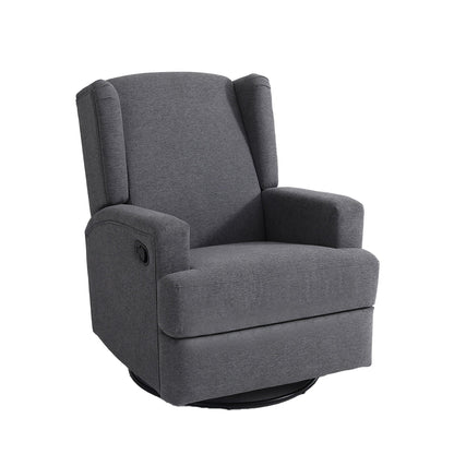 Fauteuil inclinable pivotant à oreilles pour chambre d'enfant