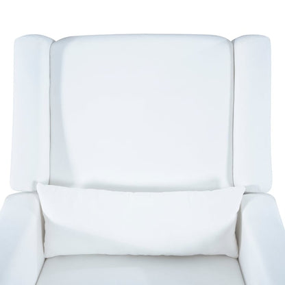 Fauteuil inclinable de luxe Tanya avec mécanisme à mouvement motorisé et planeur pivotant, fauteuil de salon rembourré et inclinable avec support lombaire