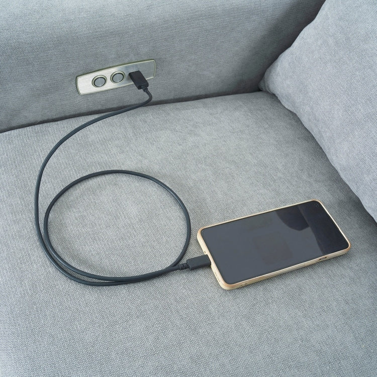 Fauteuil inclinable de luxe Tanya avec mécanisme à mouvement motorisé et planeur pivotant, fauteuil de salon rembourré et inclinable avec support lombaire