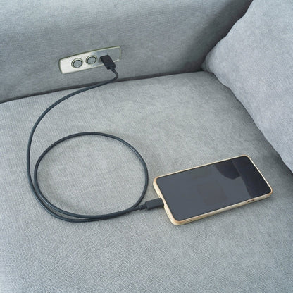 Fauteuil inclinable de luxe Tanya avec mécanisme à mouvement motorisé et planeur pivotant, fauteuil de salon rembourré et inclinable avec support lombaire