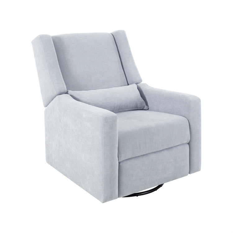 Fauteuil inclinable de luxe Tanya avec mécanisme à mouvement motorisé et planeur pivotant, fauteuil de salon rembourré et inclinable avec support lombaire