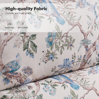 Fauteuil inclinable manuel Terri Classic avec accoudoirs coupés et clous pour salon, lot de 2 par HULALA HOME