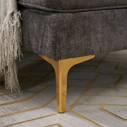 Canapé modulaire d'intérieur trois places, simple et élégant