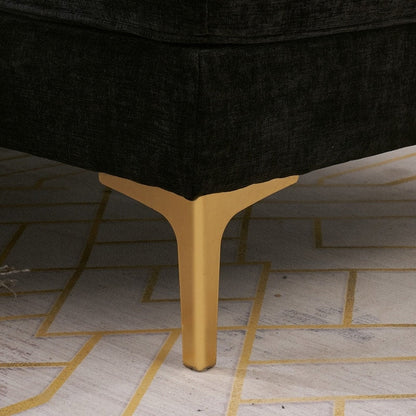 Canapé modulaire d'intérieur trois places, simple et élégant