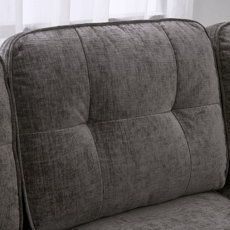 Canapé modulaire d'intérieur trois places, simple et élégant