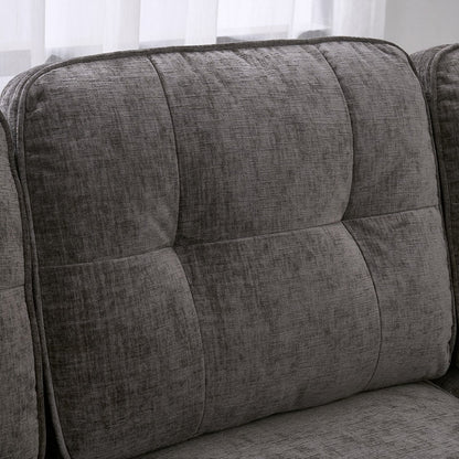 Canapé modulaire d'intérieur trois places, simple et élégant