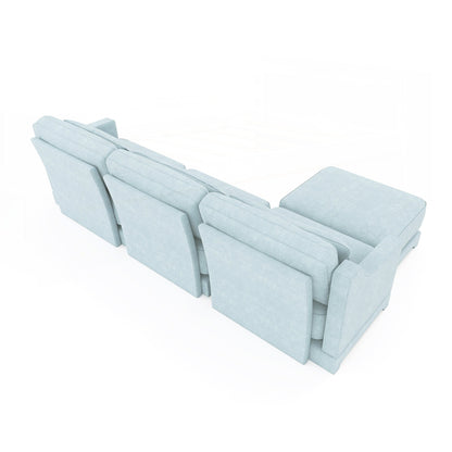 Canapé trois places en chenille