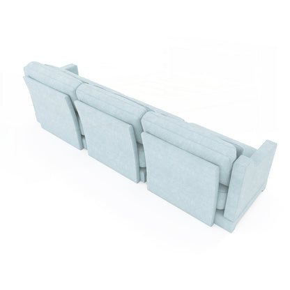 Canapé trois places avec coussin lombaire