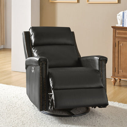 Fauteuil inclinable électrique pivotant et à bascule traditionnel Tobias par HULALA HOME