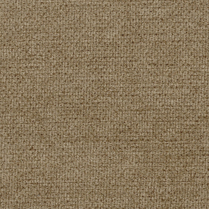 Canapé Tuba, polyester marron clair, coussins en mousse, pin massif, 223 cm