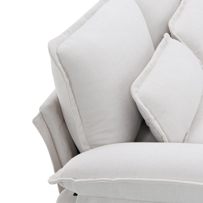 Canapé sectionnel en U avec coussins de taille, canapé symétrique rembourré 6 places, canapé-lit avec méridienne