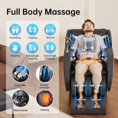 Fauteuil de massage Ukuowu Favor 05 avec gravité zéro pour tout le corps, SL Track, Body Scan et contrôle par application