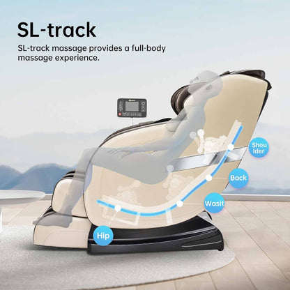 Fauteuil de massage Ukuowu Favor 05 avec gravité zéro pour tout le corps, SL Track, Body Scan et contrôle par application